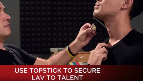 Getting Creative With Lav Mic Placement