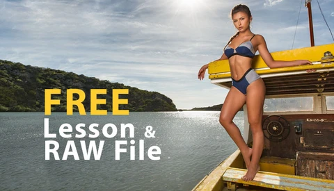 Free 50 Minute Excerpt From Joey Wright's Swimwear and Retouching Tutorial