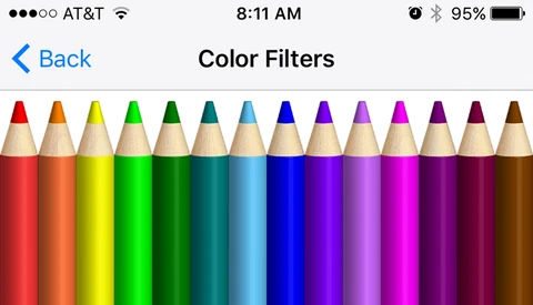 Astrophotographers Rejoice: Apple's iOS 10 Includes Color Filters to Make Your Screen Completely Red