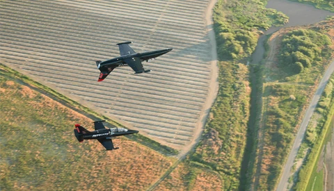 One of the Most Ridiculous Photoshoots Ever: Recreating a Scene From 'Top Gun'