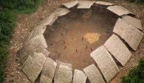Incredible New Aerial Photos Reveal Tribe Living in Isolation in South American Jungle