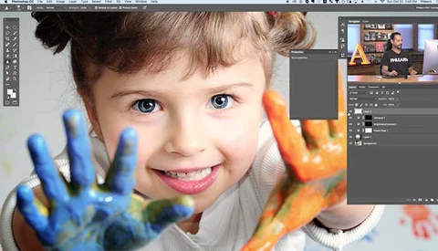child portrait editing tips