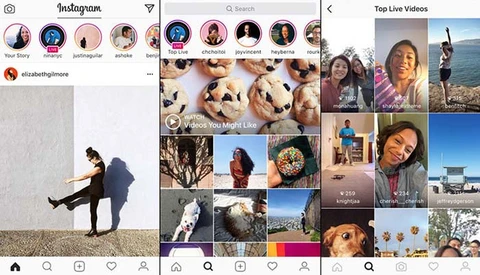 Instagram Launches Live Video and Snapchat-Style Disappearing Photos
