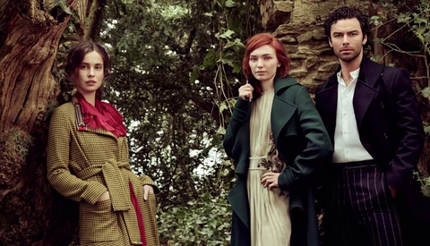 Behind the Scenes: Jason Bell Photographs the Poldark Cast for Vogue UK
