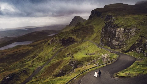 Wedding Photographer Offers Clients Incredible Wedding Adventure Sessions