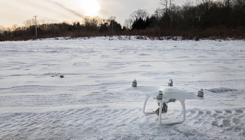 Ten Tips for Flying a Drone in Winter and Capturing Great Photos