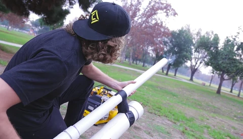 Shooting a GoPro from a Cannon.. and Breaking It