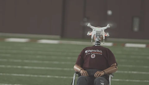 Drone to the Face: Virginia Tech Tests Human/Drone Collisions 