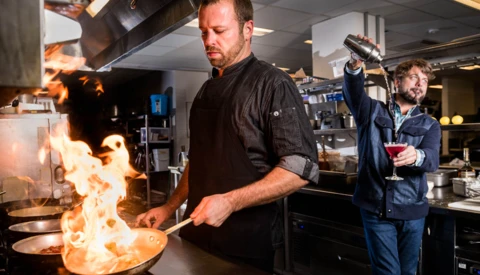 BTS: Kitchen Heat for an Art Museum
