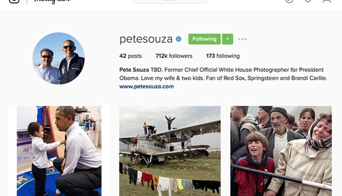 Former White House Photographer Pete Souza Is Still Working for the American Public