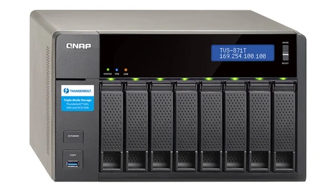 QNAP's TVS-871T Solves All of Your Home and On-the-Go Data Storage Needs
