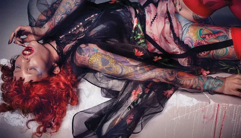 Model with 'Cat Eye Syndrome' Poses for High Fashion Editorial