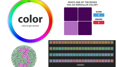 Is How I See Color How You See Color? Four Games That Test Your Color Vision 