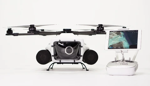 This Drone Uses DJI Cameras and Can Film Underwater