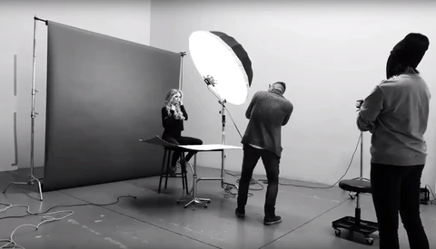 Strobes vs. Natural Light Portraits in a Studio Setting