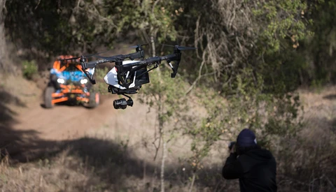 Watch a DJI Inspire Drone Get Swatted Out of the Sky During the Filming of This Action-Packed Video