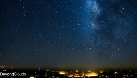 All About Perspective: A Milky Way 'Flightlapse' from a Pilot's POV