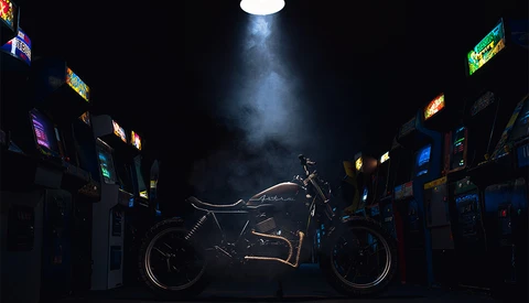 How I Photographed and Edited This Motorcycle Shot Inside an Arcade