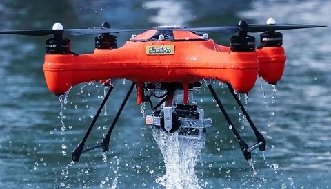 Afraid Of Losing Your Drone in Water? Fear No More with This Waterproof Drone