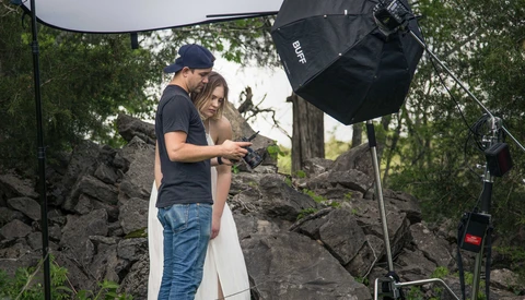 Do You Share Images With Clients on Set?