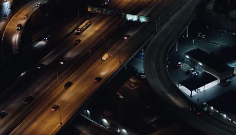 Some Intriguing Drone Movements: 24 Hours in Los Angeles