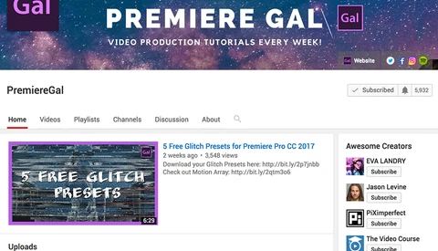 If You Want to Learn Adobe Premiere Pro, Subscribe to This YouTuber