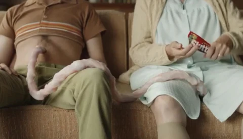 Whose Idea Was It to Run With This Idea for a Skittles Commercial?