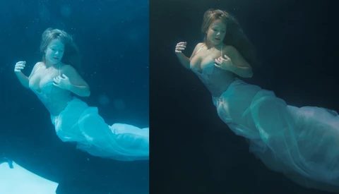 Color Correction and Helpful Tips For Underwater Boudoir Editing