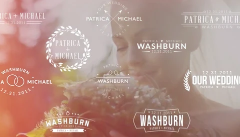 Download These 5 Free Wedding Titles and 16 Free Light Leaks