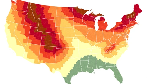 2017 U.S. Peak Fall Foliage Prediction Map: Plan Now for Your Best Landscape Photos of the Year