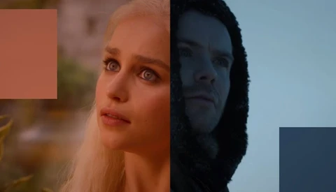 The Main Colors Used in the Seven Seasons of 'Game of Thrones'