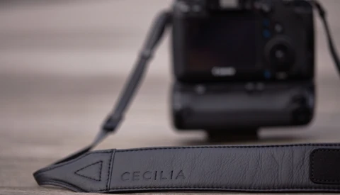 Fstoppers Reviews the Cecilia Black Leather Camera Strap