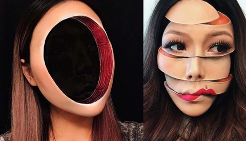 Real Life Photoshop: Make-Up Artist Creates Unbelievable Looks That Seem Digitally Generated