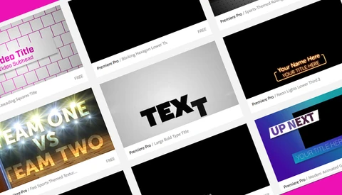 From Photographer to Videographer: Using Adobe's Motion Graphics Templates