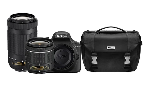 Nikon D3400 DSLR And Two Lenses For $399.99
