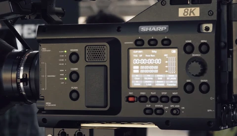 The Sharp 8k Camcorder: The Future of Broadcast?