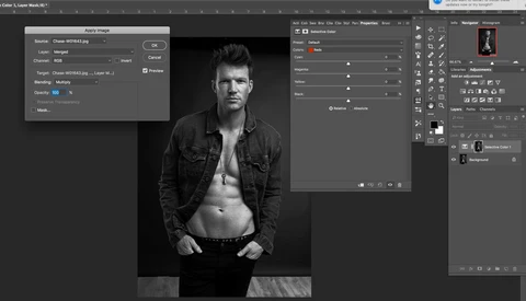 Using Apply Image on Layer Masks in Photoshop