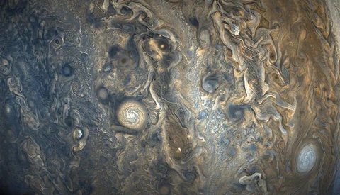 NASA Releases New Photos of Jupiter That Look Just Like Watercolor Paintings