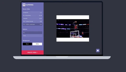 An Online Video Resizer for Instagram: Kapwing