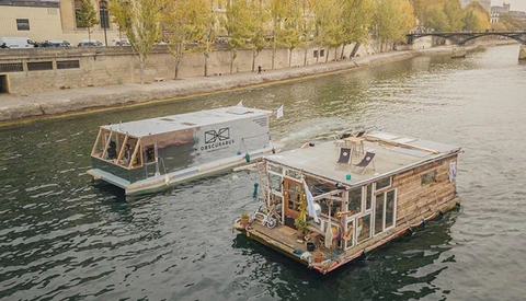 Two Floating Photographic Platforms' Journey Through the Waters of Europe