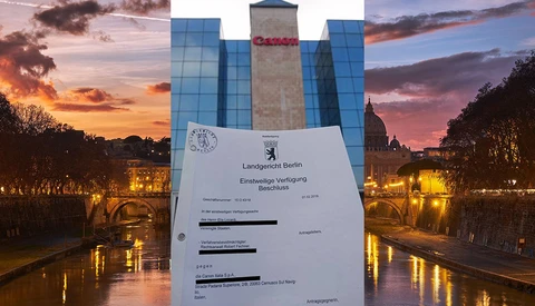 Court Injunction Insists Canon Italia Must Remove Elia Locardi's Image