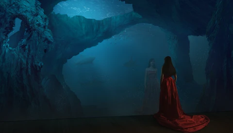 'Underwater Beauty': The Process Behind Creating This Image