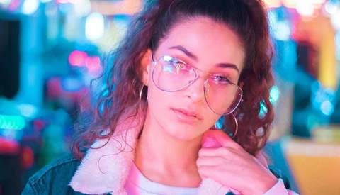 If You Love the Idea of Portraits, an Arcade, and Neon Colors, Watch This