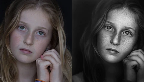 The Fastest and Easiest Way to Bring out Freckles in Photoshop 