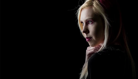 Shooting Low Key Portraits in Studio Space