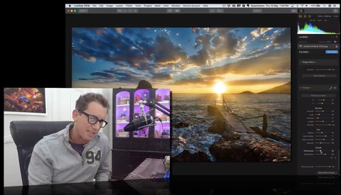 Making the Sun Pop With Luminar 2018