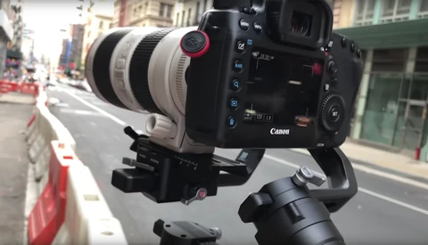 Mounting a 70-200mm Lens on the Ronin S