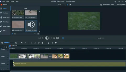 Adding Music to Video With ACDSee Video Studio 3