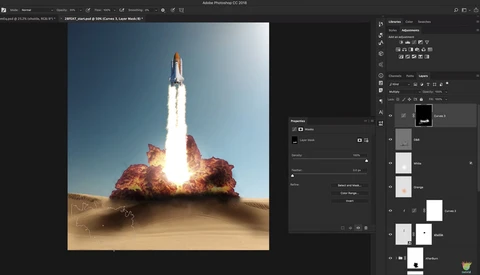 How to Create a Fried Chicken Explosion in Photoshop
