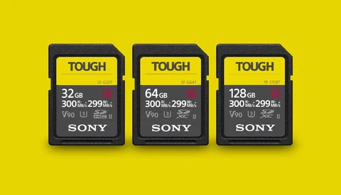Sony Announces "Tough" UHS-II SD Cards